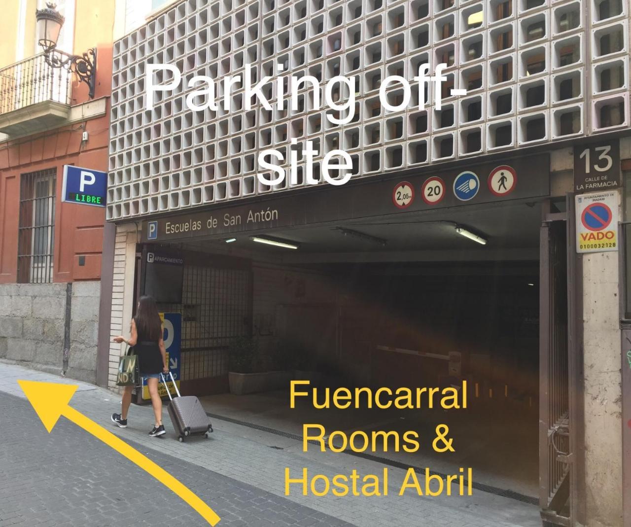 Hostal Abril Мадрид Экстерьер фото